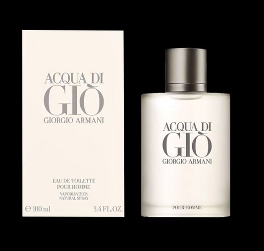 Loción Eau De Toilette Giorgio Armani Acqua Di Gio Para Hombres, 100 ml Original